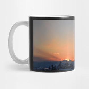 Beacon of Light at Sunset Mug